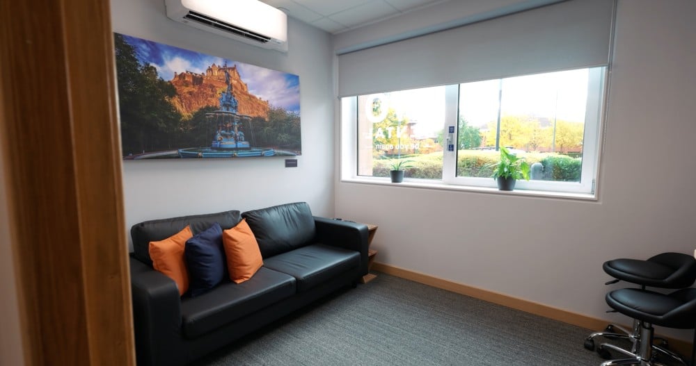 custom built evodental clinic edinburgh private patient suite