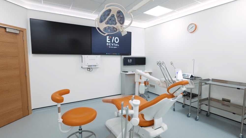 custom built evodental clinic edinburgh treatment room