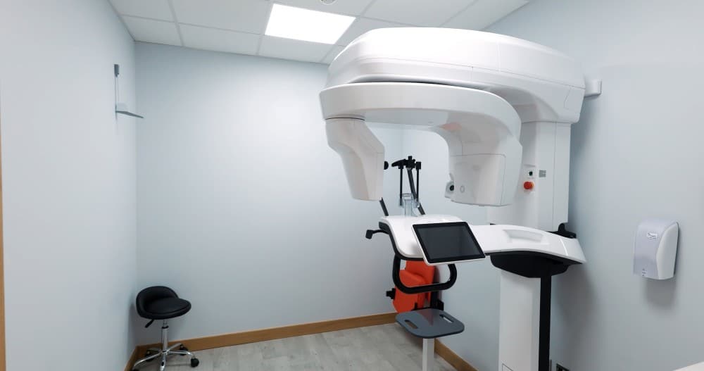 custom built evodental clinics cbct room